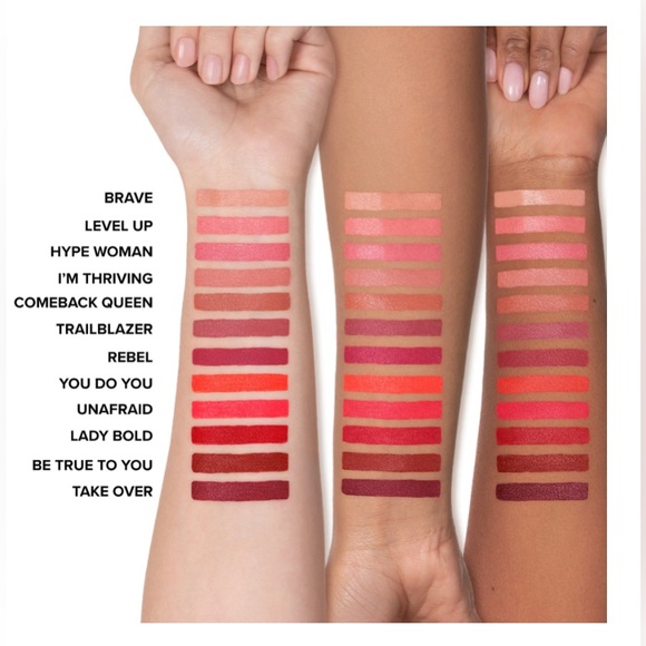 Too Faced Lady Bold “Unafraid” 08 Em-Power Pigment Lipstick Brand New in Box - Picture 9 of 9